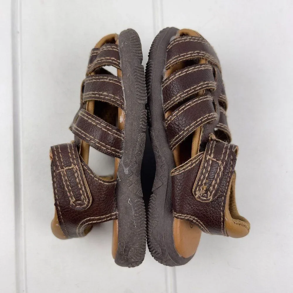 Koala Kids Sandals Toddlers Size 3 Brown & Tan, Cute Shoes